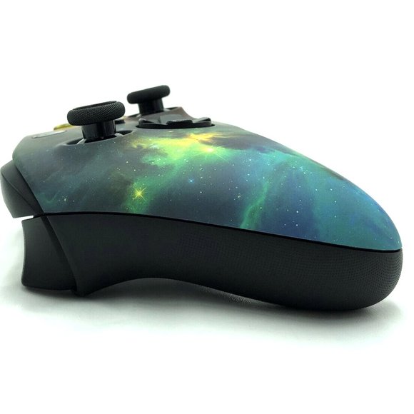 Custom Microsoft Xbox Series X / S Wireless Controller - Orange & Green Galaxy - Picture 5 of 8